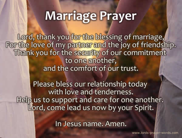 Prayer for my Marriage