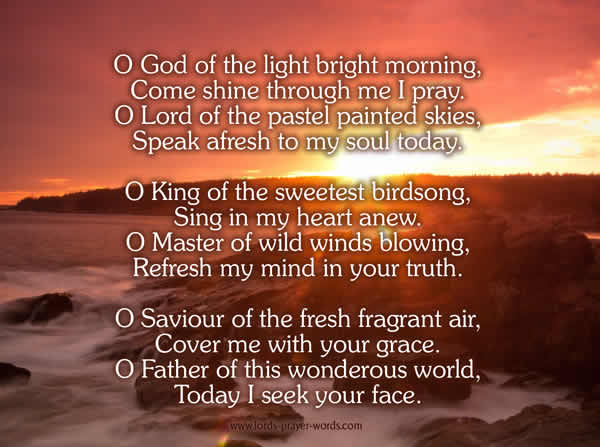 good morning sunday prayer