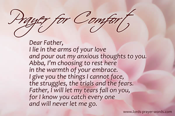 Prayer For Comfort And Peace 
