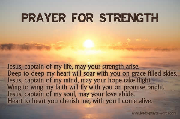 10 Prayers For Strength Hope Courage Powerful Words
