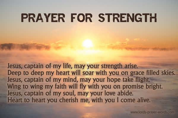 10 Prayers For Strength Hope Courage POWERFUL Words 